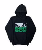 BAD BOY Logo green FOuTER KOuKOuLA - black